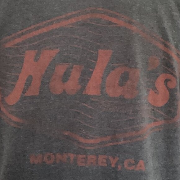 Graphic Tee 1998 Hula's Island Grill Monterey CA by Beantown Apparel Sz M 72K - Picture 6 of 7